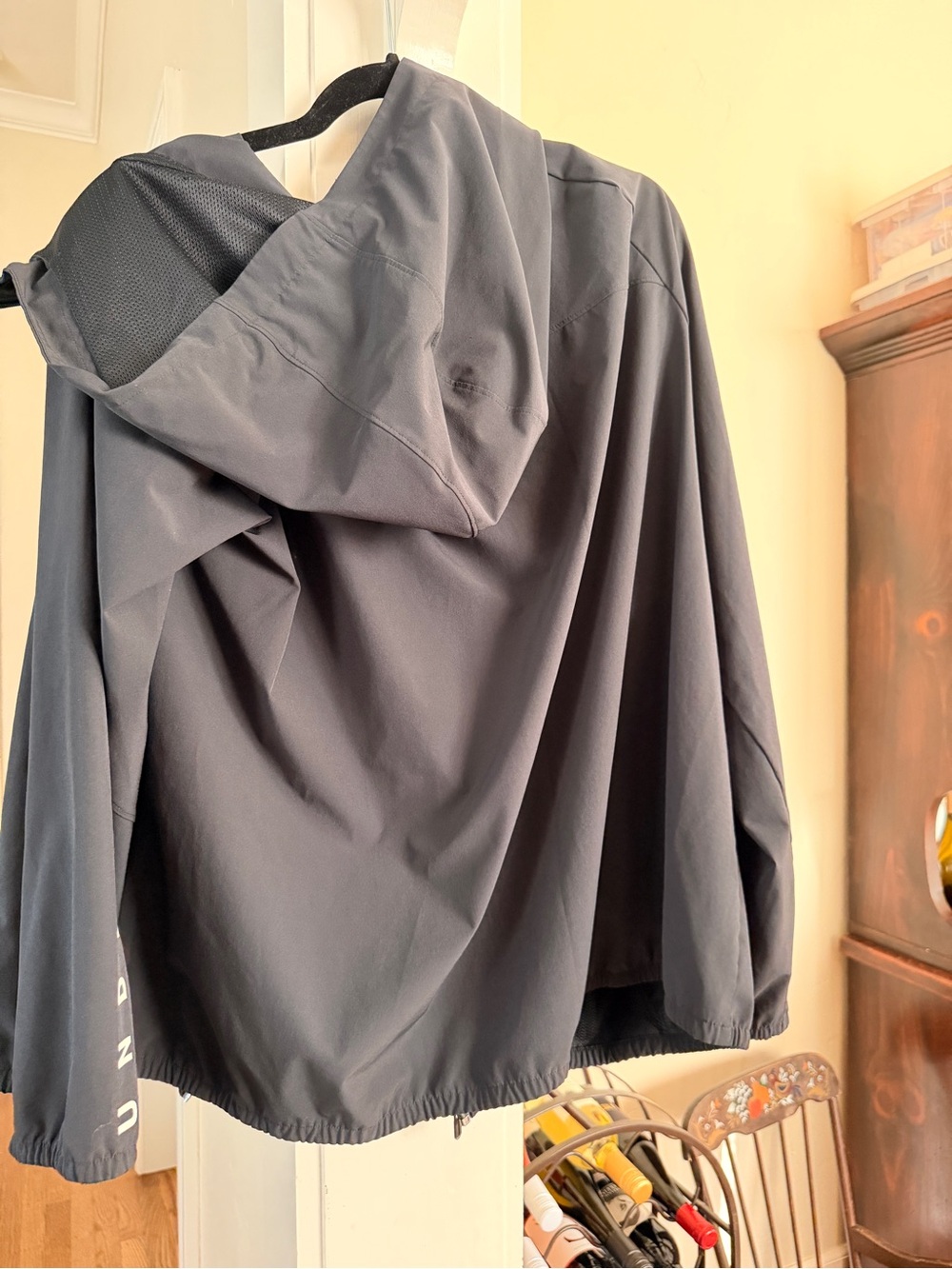 Under Armour Black Women's Hooded Bomber Jacket - Picture 2 of 4